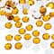 John Bead Acrylic Round Flat Back Rhinestones, 10mm